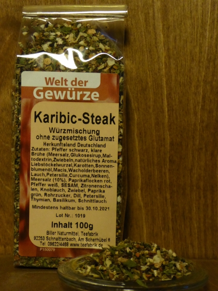 Karibik-Steak - Teafields Wolfratshausen